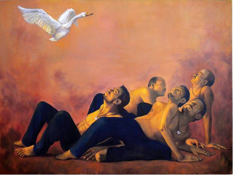 Original Conceptual Love Paintings by Kunal Jain