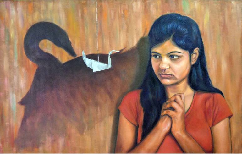 Original Conceptual Love Paintings by Kunal Jain