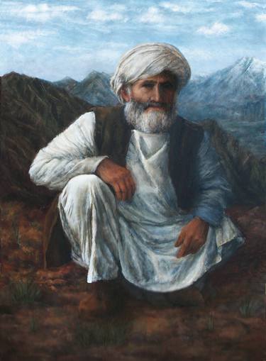 Afghan on Mountaintop thumb