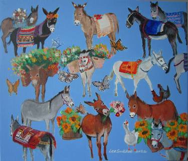 Print of Fine Art Animal Paintings by Sook-hee Lee