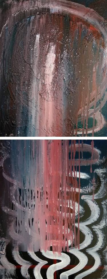 Original Conceptual Abstract Paintings by Marya Matienko