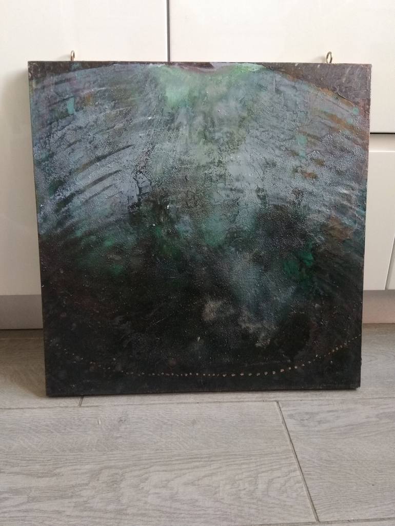Original Abstract Expressionism Abstract Painting by Marya Matienko