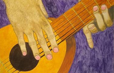 Original Folk Music Paintings by Joel Russell