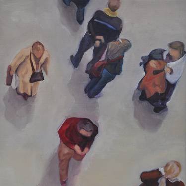 Print of People Paintings by Inge Dompas
