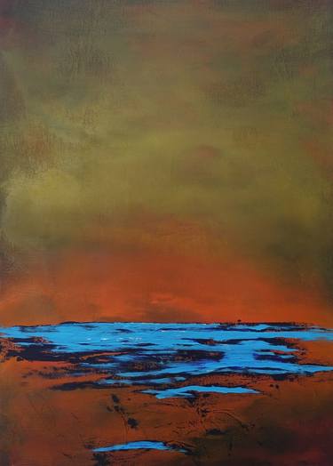 Original Abstract Expressionism Seascape Paintings by Timothy Huitson