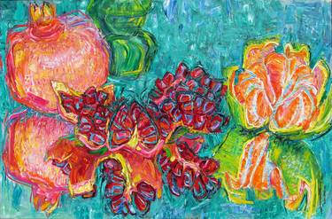 Print of Expressionism Still Life Paintings by Vladimir Shahinyan