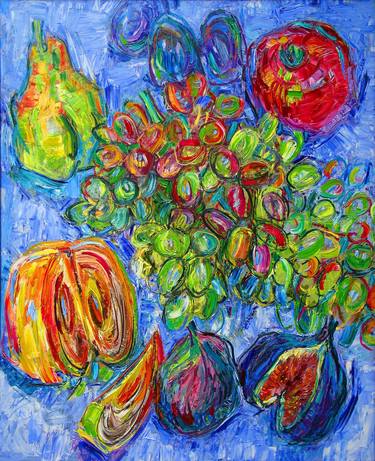 Print of Expressionism Still Life Paintings by Vladimir Shahinyan