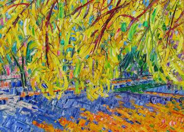 Print of Abstract Expressionism Nature Paintings by Vladimir Shahinyan