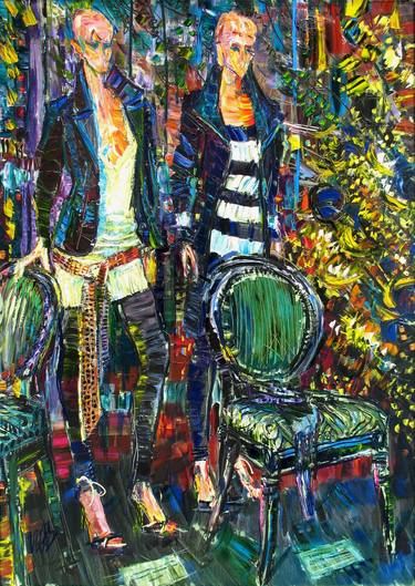 Print of Expressionism Fashion Paintings by Vladimir Shahinyan