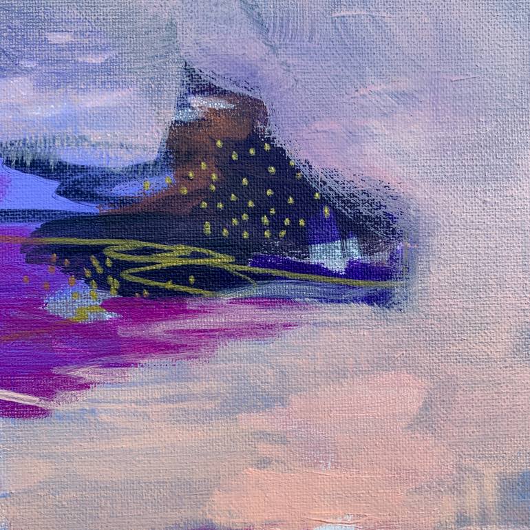 Original Abstract Expressionism Abstract Painting by Alissa Kim Tjen
