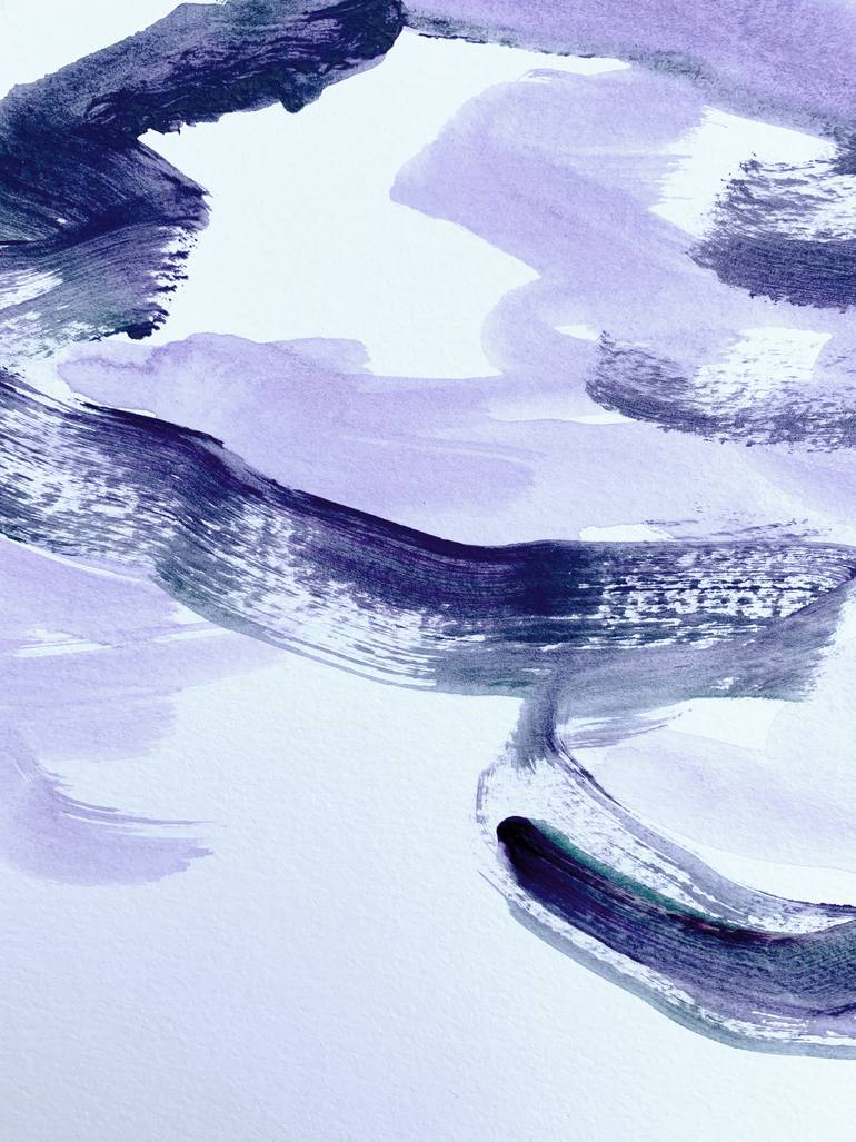 Original Abstract Expressionism Abstract Painting by Alissa Kim Tjen