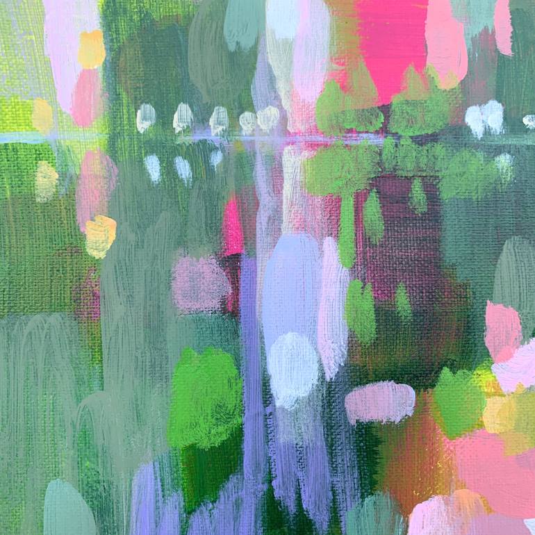 Original Abstract Painting by Alissa Kim Tjen