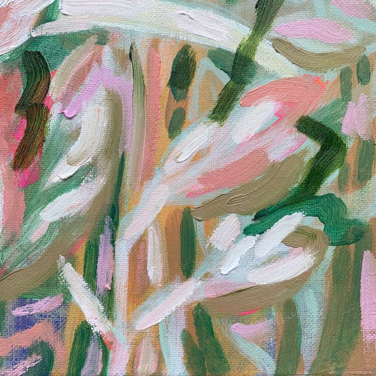 Original Abstract Expressionism Abstract Painting by Alissa Kim Tjen
