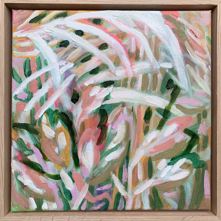 Original Abstract Expressionism Abstract Painting by Alissa Kim Tjen