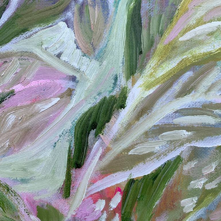 Original Abstract Expressionism Abstract Painting by Alissa Kim Tjen