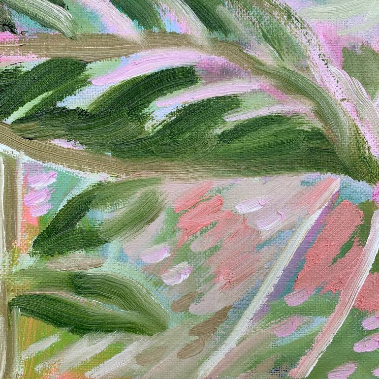 Original Abstract Expressionism Abstract Painting by Alissa Kim Tjen