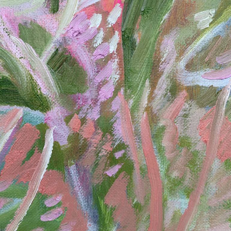 Original Abstract Expressionism Abstract Painting by Alissa Kim Tjen