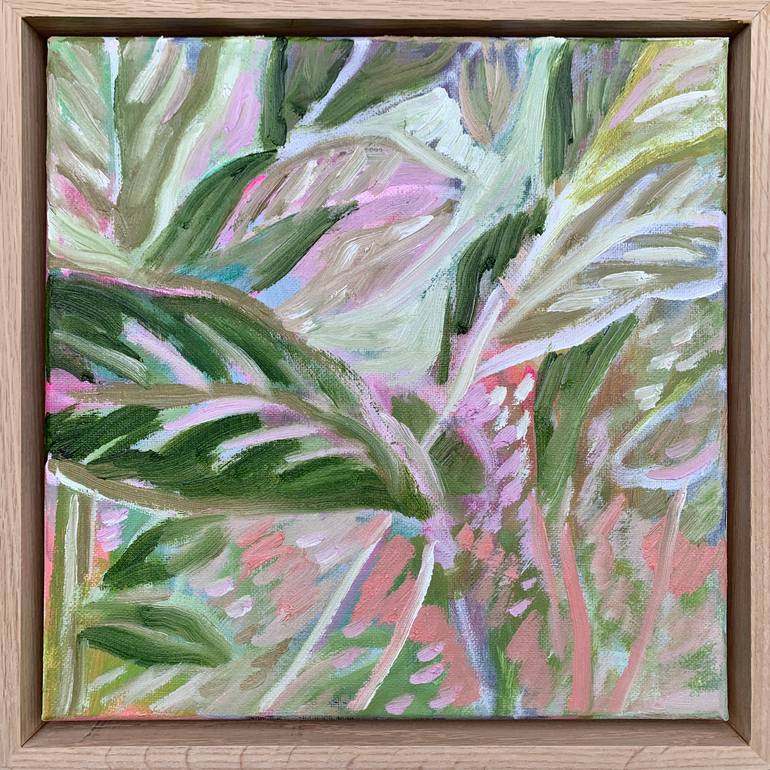 Original Abstract Expressionism Abstract Painting by Alissa Kim Tjen