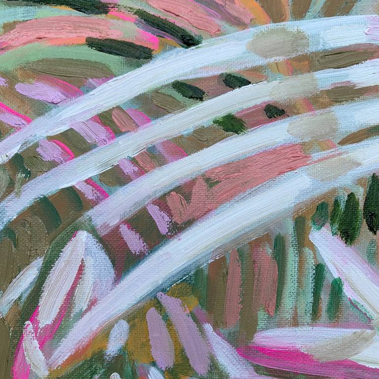 Original Abstract Expressionism Abstract Painting by Alissa Kim Tjen