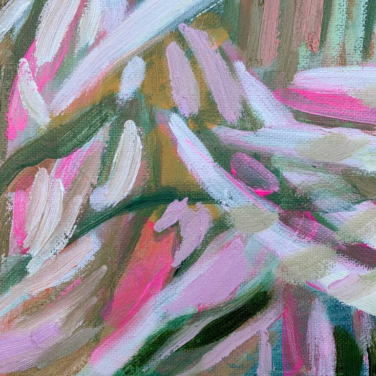 Original Abstract Expressionism Abstract Painting by Alissa Kim Tjen