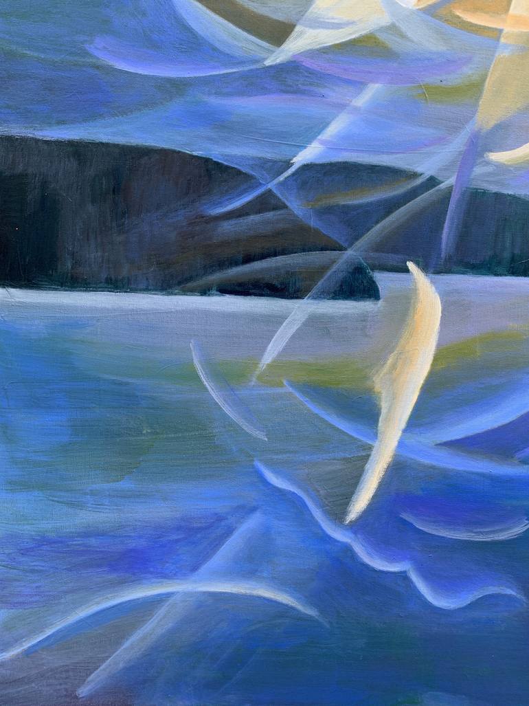 Original Abstract Expressionism Abstract Painting by Alissa Kim Tjen