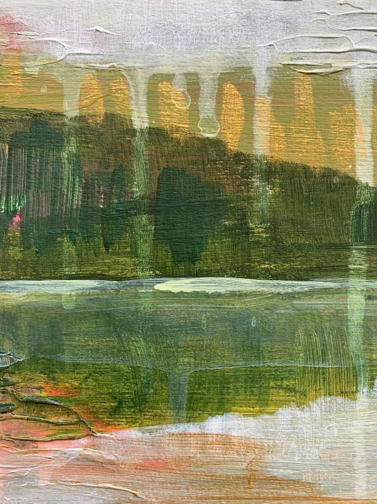 Original Abstract Expressionism Abstract Painting by Alissa Kim Tjen