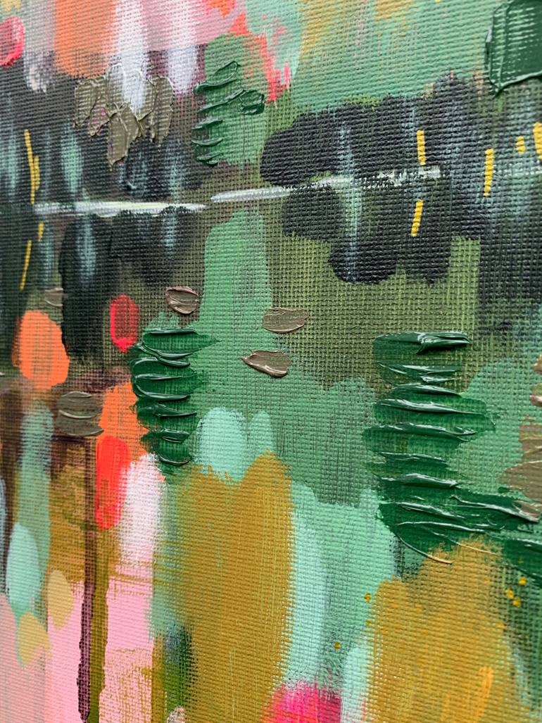 Original Abstract Expressionism Abstract Painting by Alissa Kim Tjen