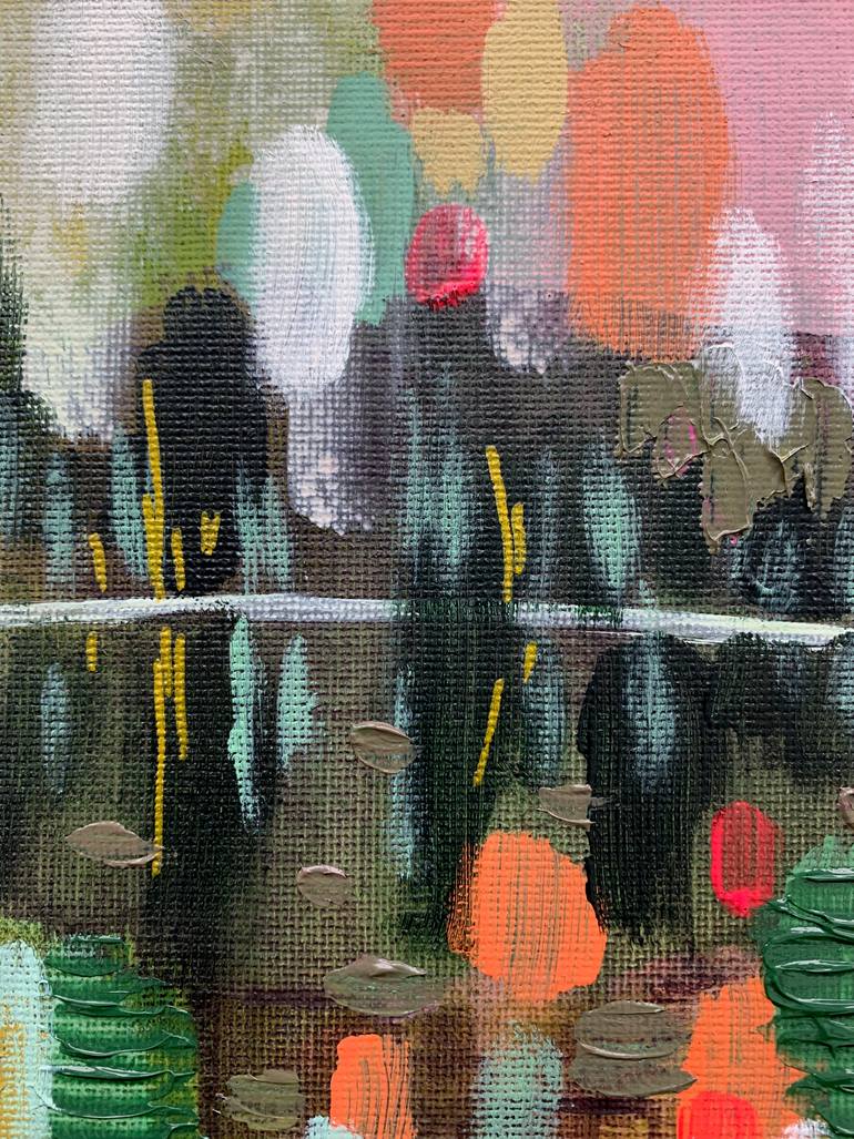 Original Abstract Expressionism Abstract Painting by Alissa Kim Tjen