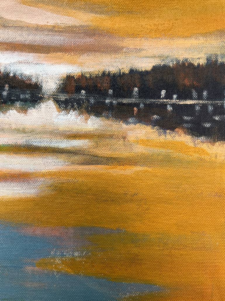 Original Abstract Expressionism Abstract Painting by Alissa Kim Tjen