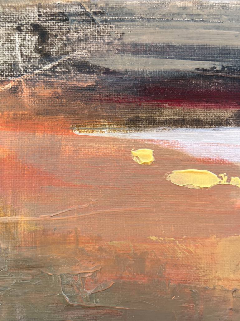 Original Abstract Expressionism Abstract Painting by Alissa Kim Tjen