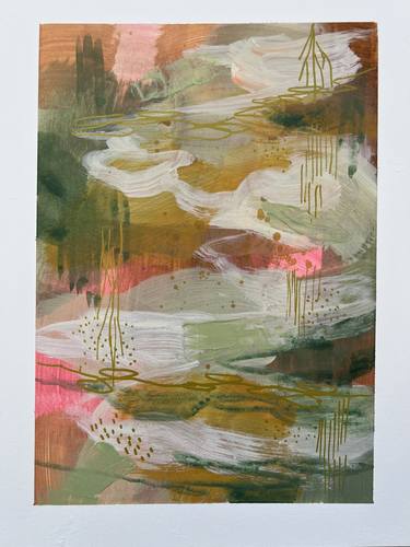 Print of Abstract Expressionism Abstract Paintings by Alissa Kim Tjen