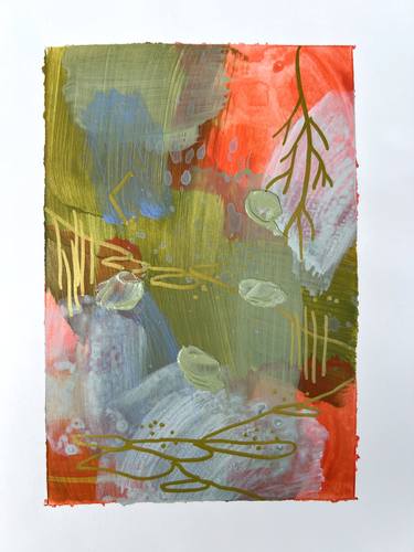 Print of Abstract Expressionism Abstract Paintings by Alissa Kim Tjen