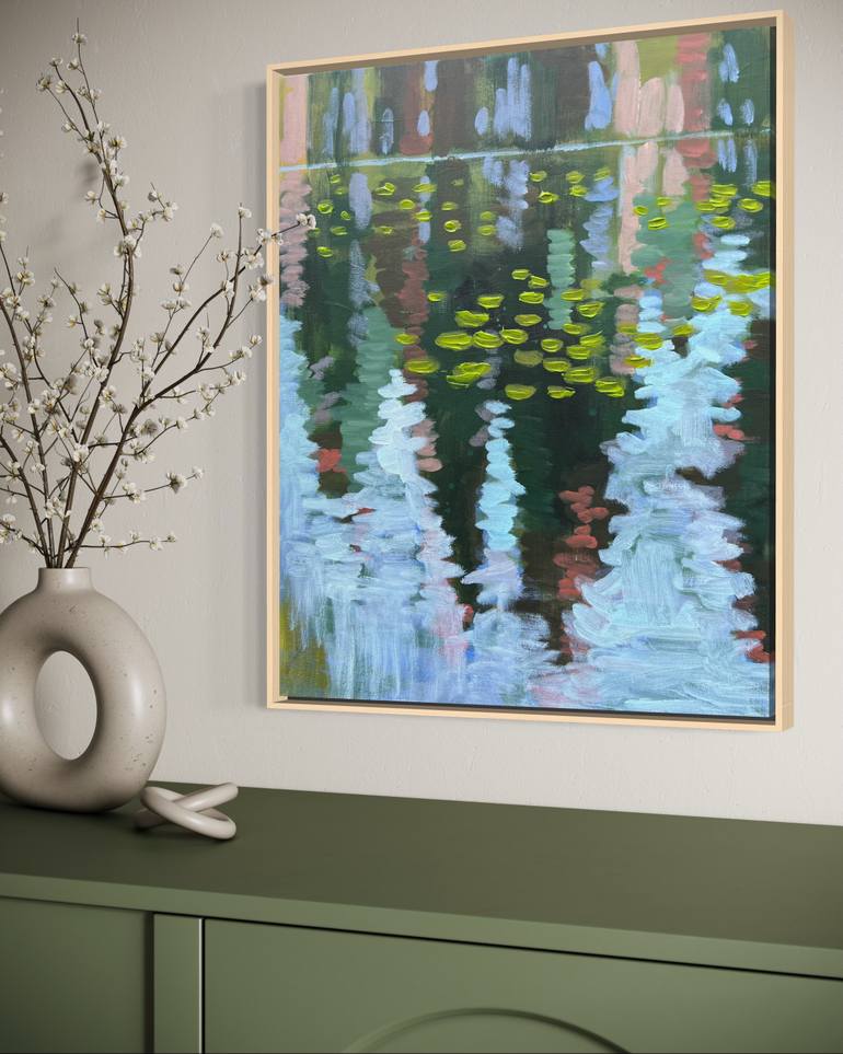 Original Expressionism Landscape Painting by Alissa Kim Tjen