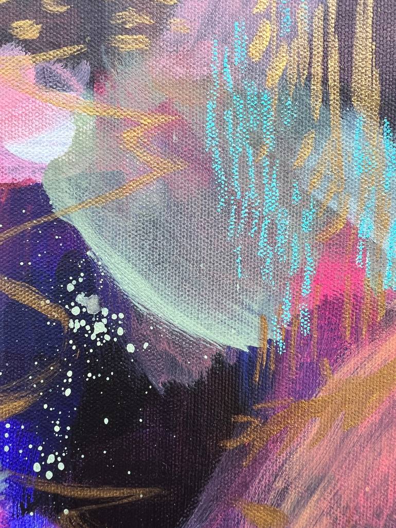 Original Abstract Expressionism Abstract Painting by Alissa Kim Tjen