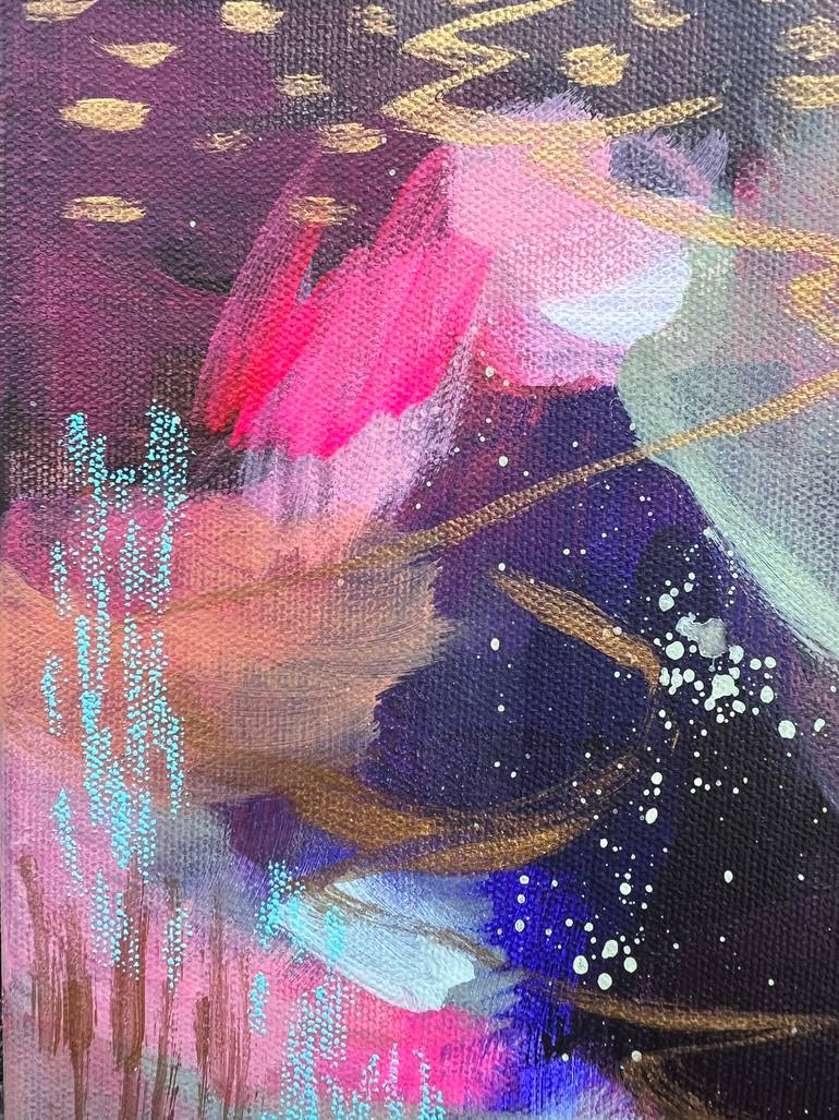 Original Abstract Expressionism Abstract Painting by Alissa Kim Tjen