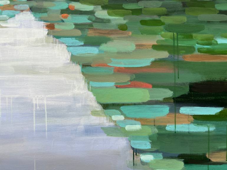 Original Abstract Expressionism Abstract Painting by Alissa Kim Tjen