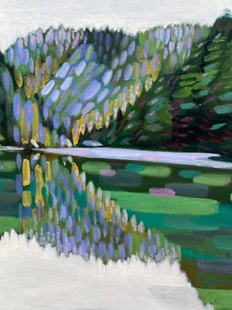Original Abstract Expressionism Abstract Painting by Alissa Kim Tjen