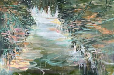 Original Abstract Expressionism Abstract Painting by Alissa Kim Tjen