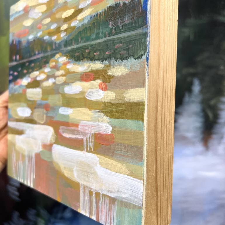 Original Abstract Expressionism Abstract Painting by Alissa Kim Tjen