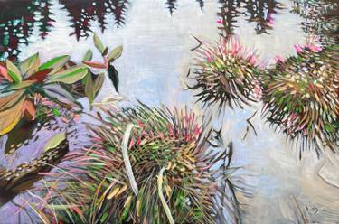 Original Abstract Landscape Painting by Alissa Kim Tjen