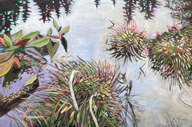 Print of Abstract Landscape Paintings by Alissa Kim Tjen