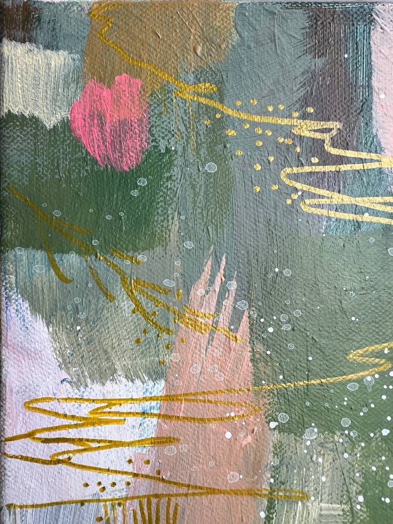 Original Abstract Expressionism Abstract Painting by Alissa Kim Tjen