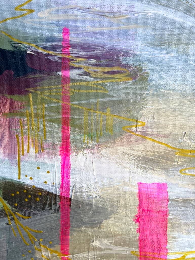 Original Abstract Expressionism Abstract Painting by Alissa Kim Tjen
