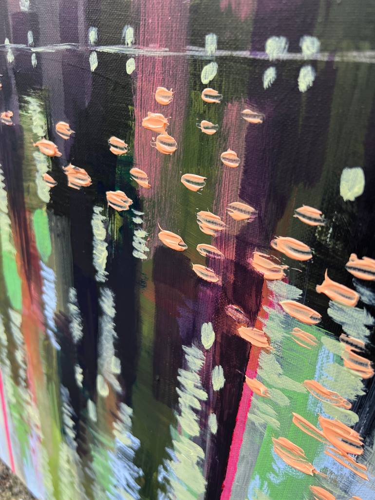 Waterlily Pond IX Painting by Alissa Kim Tjen | Saatchi Art