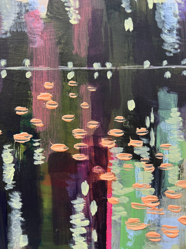 Waterlily Pond IX Painting by Alissa Kim Tjen | Saatchi Art