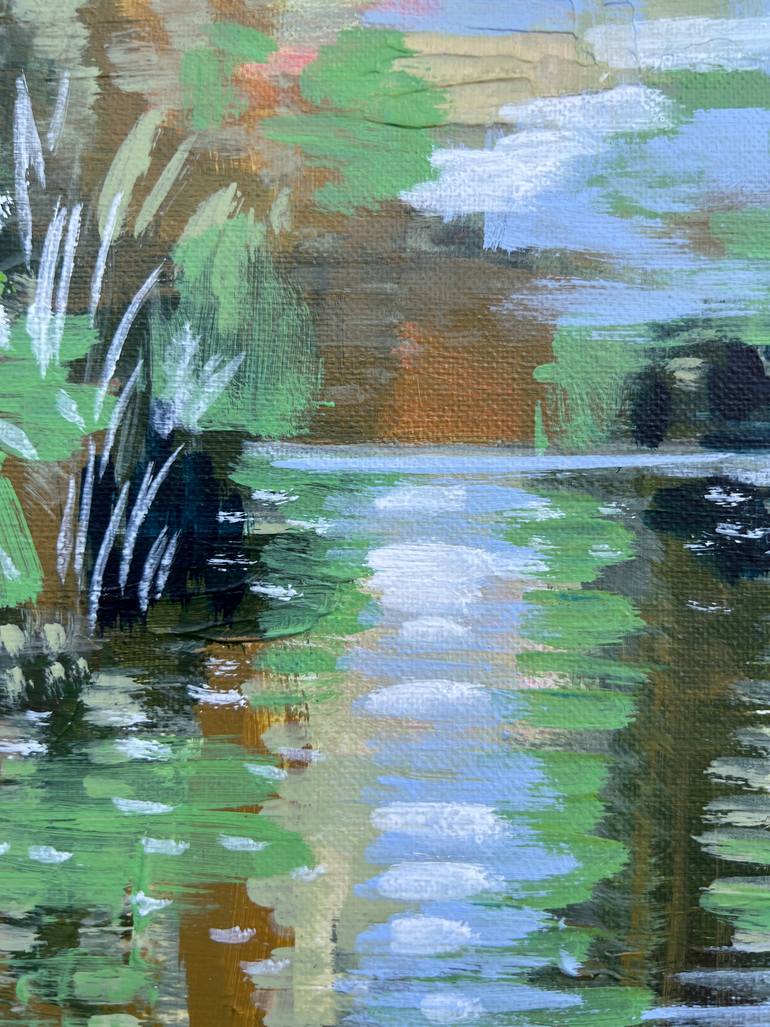 Original Expressionism Landscape Painting by Alissa Kim Tjen