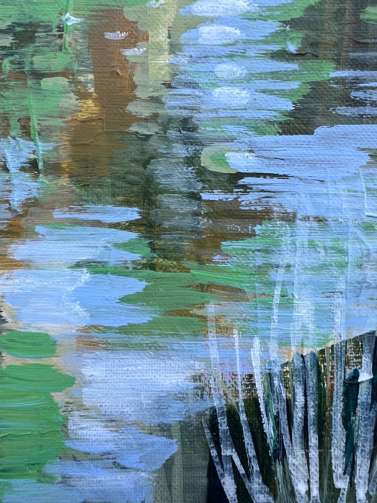 Original Expressionism Landscape Painting by Alissa Kim Tjen