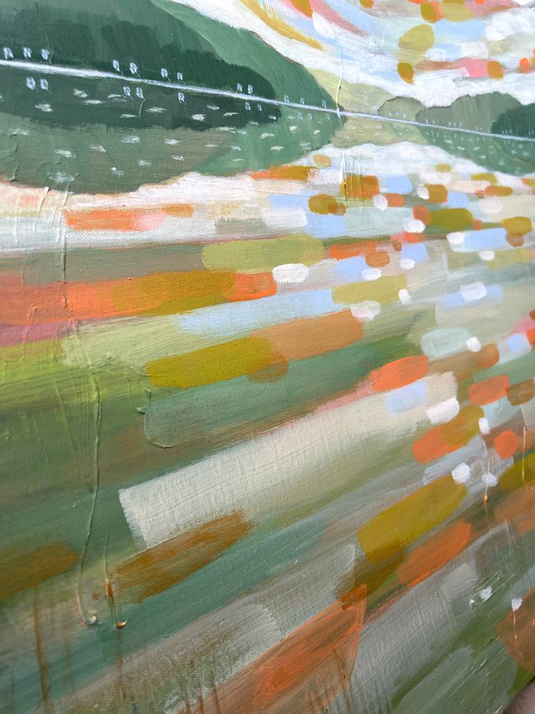 Original Abstract Expressionism Abstract Painting by Alissa Kim Tjen