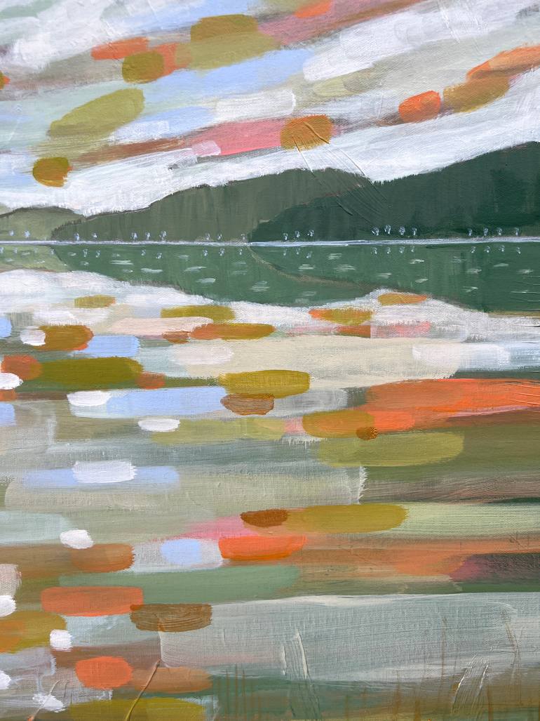 Original Abstract Expressionism Abstract Painting by Alissa Kim Tjen