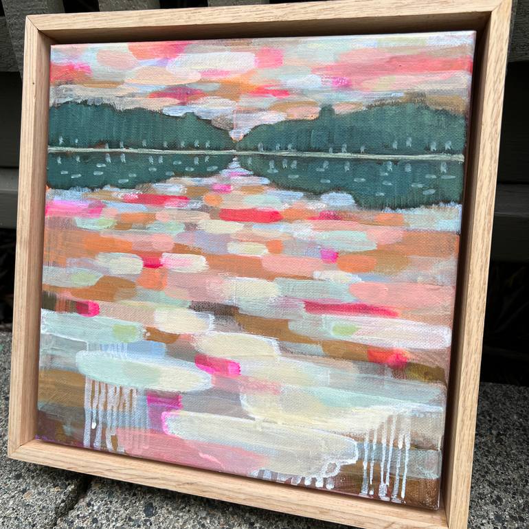 Original Abstract Expressionism Abstract Painting by Alissa Kim Tjen